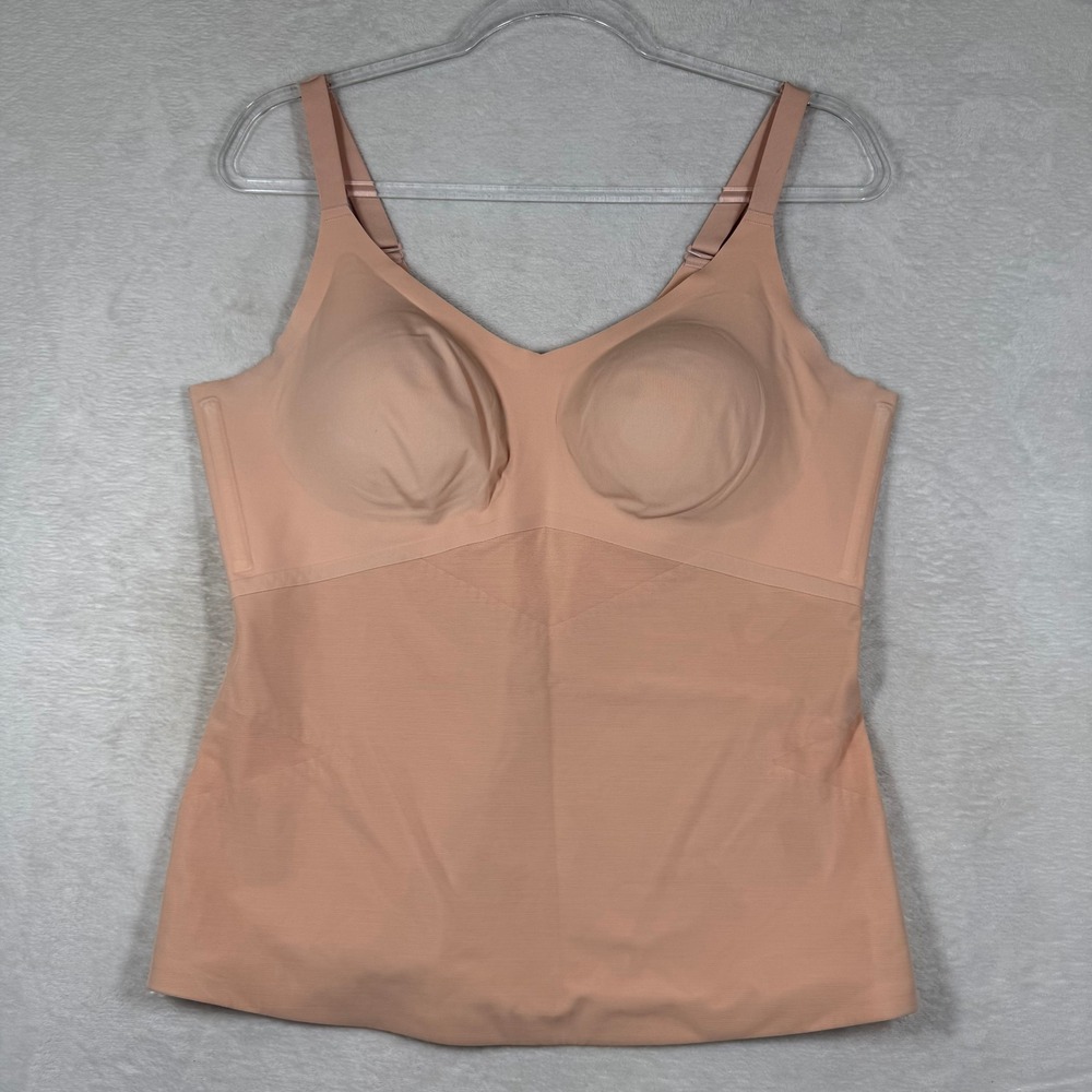 Honeylove LiftWearβ Cami Sand Beige Shapewear Tank Top 1X LWCM0102